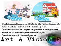 ALMOFADA LINHA VILA MÁGICA DO ORKUT